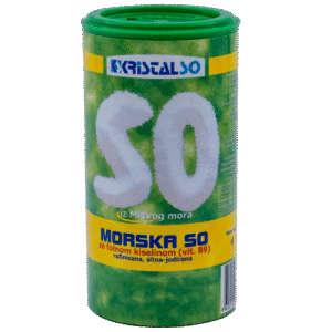 Morska so sa folnom kiselinom 350g
